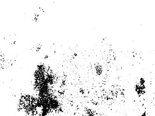 Rusty grunge texture. Aggressive damaged surface. Black white background.