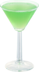 Transparent Martini, Appletini, Green apple, Margarita, Clover Club, Green devil, Japanese slipper,...