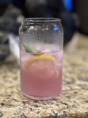 Lavender cocktail