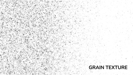 Texture grain noise. Grit sand noise overlay background. Gradient halftone vector texture. Halftone dot and spray effects.

