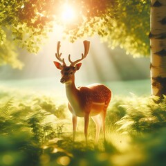 Majestic Monarch of the Verdant Realm