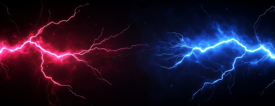 Digital Inferno Intense electrical storm.Generative AIデジタルインフェルノ 激しい電気嵐.Generative AI