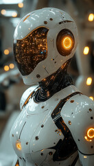 Fototapeta premium Futuristic robot