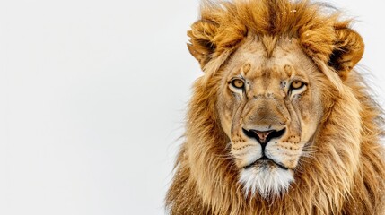 Fototapeta premium Portrait of a Majestic Lion