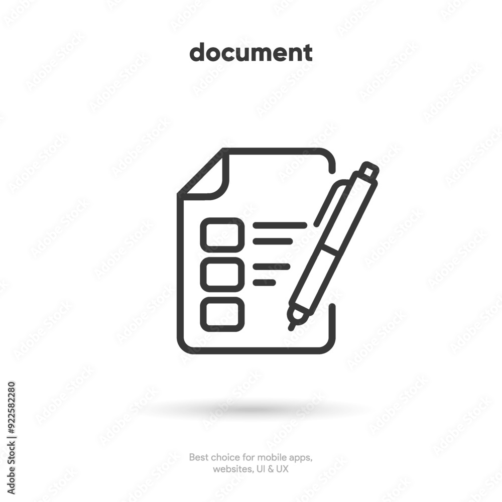 Poster tasks clipboard icon. task done sign. approved document icon. project completed. check mark sign. wo