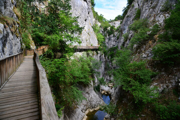 A view from the Horma Canyon hike in Pinarbasi, Kastamonu, Turkey
