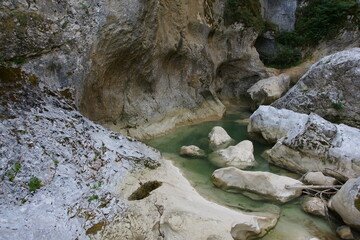 A view from the Horma Canyon hike in Pinarbasi, Kastamonu, Turkey
