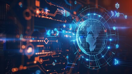 Obraz premium Managing Connectivity in Modern Networks: QoS, Bandwidth Allocation, and Network Monitoring