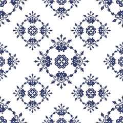 Ikat seamless vector pattern, geometric design, motif ethnic handmade, Ikat ethnic tribal, boho colors seamless wallpaper. Ethnic Ikat abstract background art, greeting cards, printing products