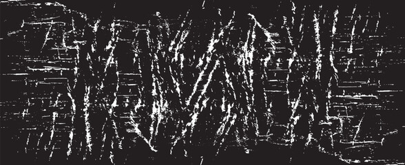 Scratched Grunge Urban Background Texture Vector. Dust Overlay Distress Grainy Grungy Effect. Distressed Backdrop Vector Illustration. Isolated Black on White Background. EPS 10.