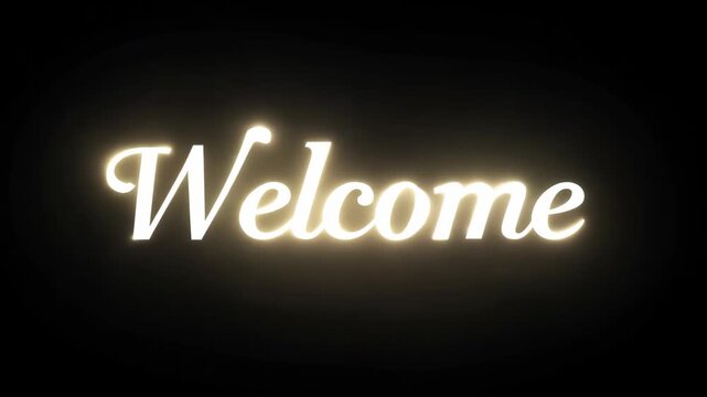 A warm welcome greets viewers, setting the stage for engaging content and creativity that will unfold in future presentations.