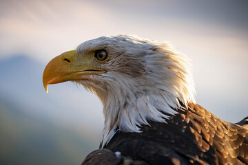 Fototapeta premium Eagle portrait 