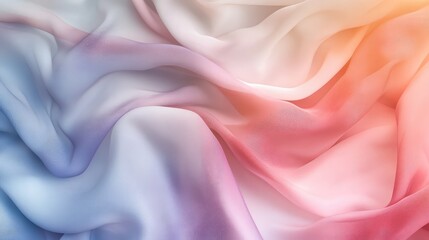 Fototapeta premium Contemporary sarong pattern with minimalistic lines and soft, gradient colors.