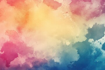Fototapeta premium Abstract Colorful Watercolor Background