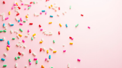 Obraz premium confetti on white