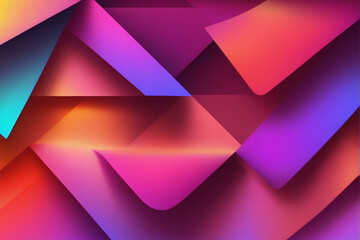 Obraz premium Colorful abstract background geometric shapes