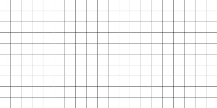 Horizontal vector editable mockup . Grid paper used for notes or decoration.