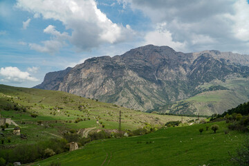 Fototapeta premium landscape in the Caucasus Mountains