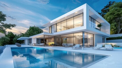 Modern Luxury Villa with Swimming Pool