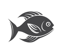 Vector illustration of a fish.