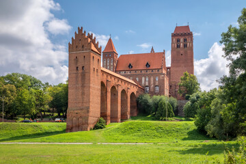 Fototapeta premium View of Kwidzyn Castle (Zamek w Kwidzynie) 