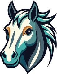 Horse vector design
