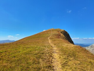path in the mountains