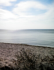 Hel Peninsula - the coast of the Gdansk Bay