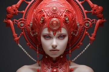 Avant garde fashion photography with abstract and innovative style for striking visuals