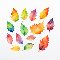 Fototapeta premium autumn leaves background