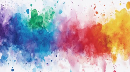 Obraz premium Colorful Abstract Watercolor