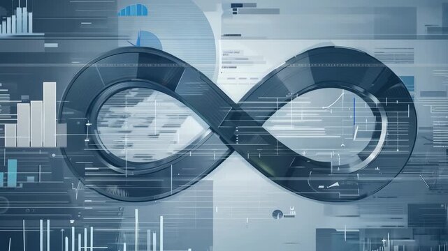 This visual presentation explores infinity concepts as applied to data analysis and how they enhance insights in digital environments.