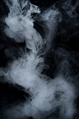 nube de humo, envolvente aura, nube de gas, humo, humo negro, nubes, fondo abstracto, flotante, niebla