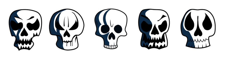 set of skeletons png