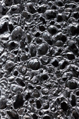 silver, silver background, metal sponge. foamed metal texture, sponge in the form of texture or background, with a place for text, object location
