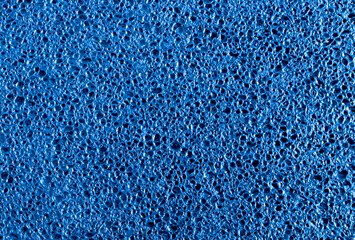 blue, lapis lazuli background, metal sponge. foamed metal texture, sponge in the form of texture or...