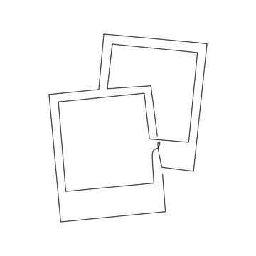 recommend clip art: Photo in one continuous line. One line drawing, minimalism. Vector illustration.