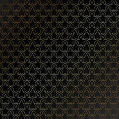 Golden stars on black background luxury background