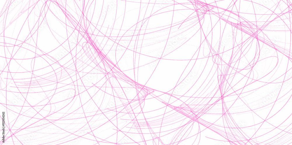Aufkleber abstract line vector on white background for decoration. acrylic abstract lines with wave swirl curv
