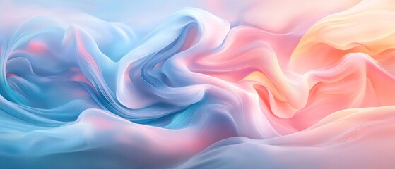 Fototapeta premium Soft Minimalistic Gradient Background Backdrop Wallpaper Abstract Art Blur