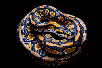 Close-up of a Python Snake