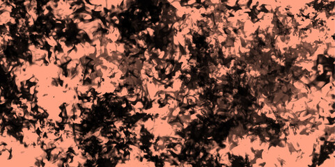 Abstract orange smoke dark background. Defocused Lights and Dust Particles. Watercolor wash aqua painted texture grungy design. Abstract gray smoke dirty rustic fire