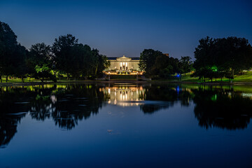 Fototapeta premium fine arts garden - cleveland, ohio