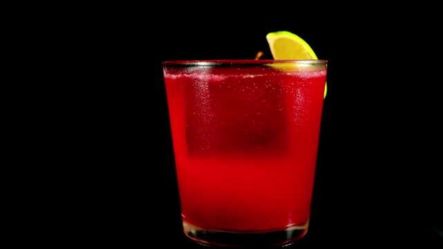 Cherry Caipirinha Cocktail blends refreshing cacha&ccedil;a with muddled cherries and lime for a vibrant, fruity twist on the classic Brazilian cocktail, ideal for lively gatherings and tropical events.