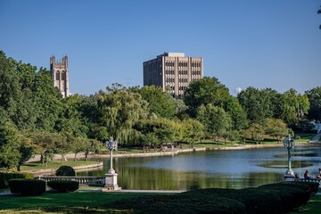 fine arts garden, cleveland, ohio