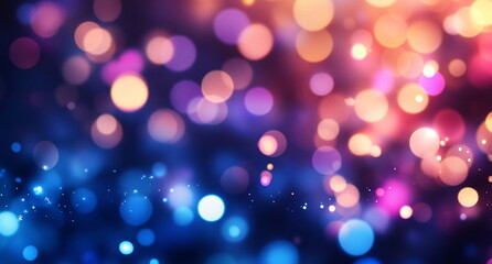 Fototapeta premium abstract shiny gradient bokeh background
