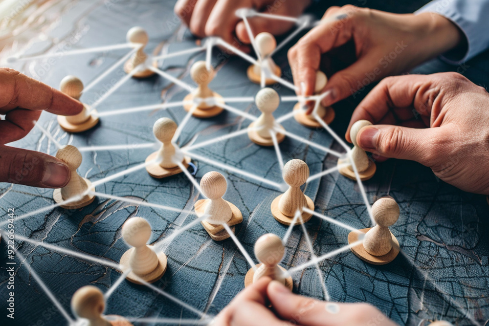 Poster interconnectedness: a visual representation of networked relationships