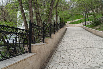 stone path in the park