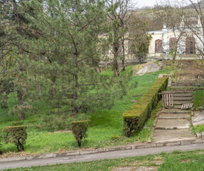 Old abandoned staircase