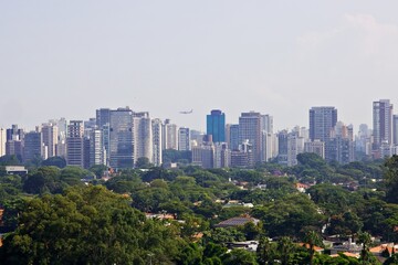 Panoramablick über Sao Paulo